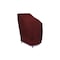 Eevelle MERIDIAN Series, Stacking Chair Cover  - Burgundy, 28L x 47W x 36H MDCHRSTK_28W_36D_47H-BRG - alternate 1